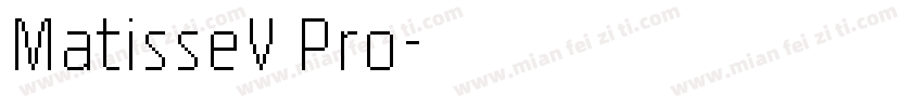 MatisseV Pro字体转换